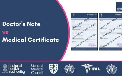 Doctor’s Note vs Medical Certificate: What is the Difference?