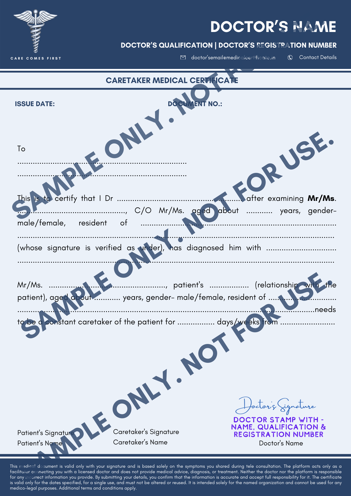 SAMPLE-CARETAKER-MEDICAL-CERTIFICATE-DIGITAL